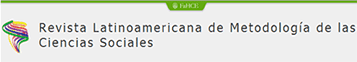 link to Revista Latinoamericana de Metodología de las Ciencias Sociales journal